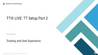 TT® Live: Setup Overview (Advanced)